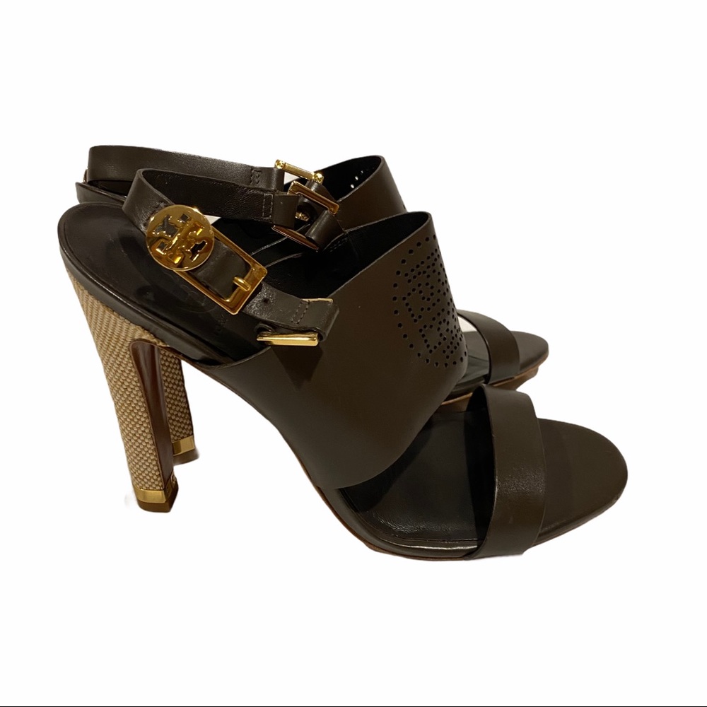 Tory Burch Gabriella Logo heeled sandals - Picture 16 of 16